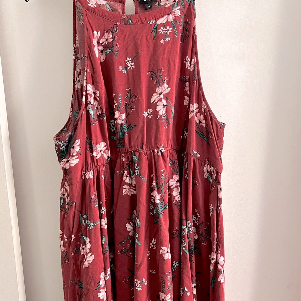 Floral Torrid Tank Dress